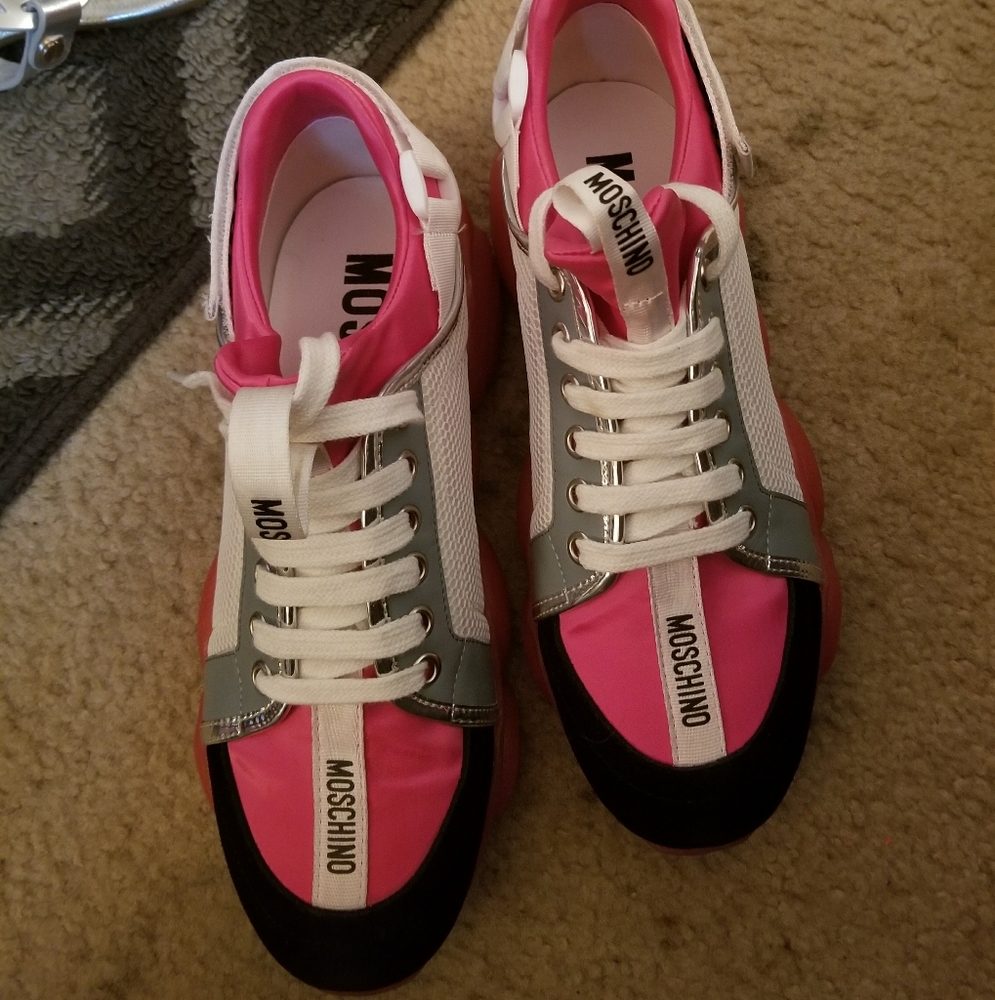 Moschino TeddyBear Run Sneakers Size 9